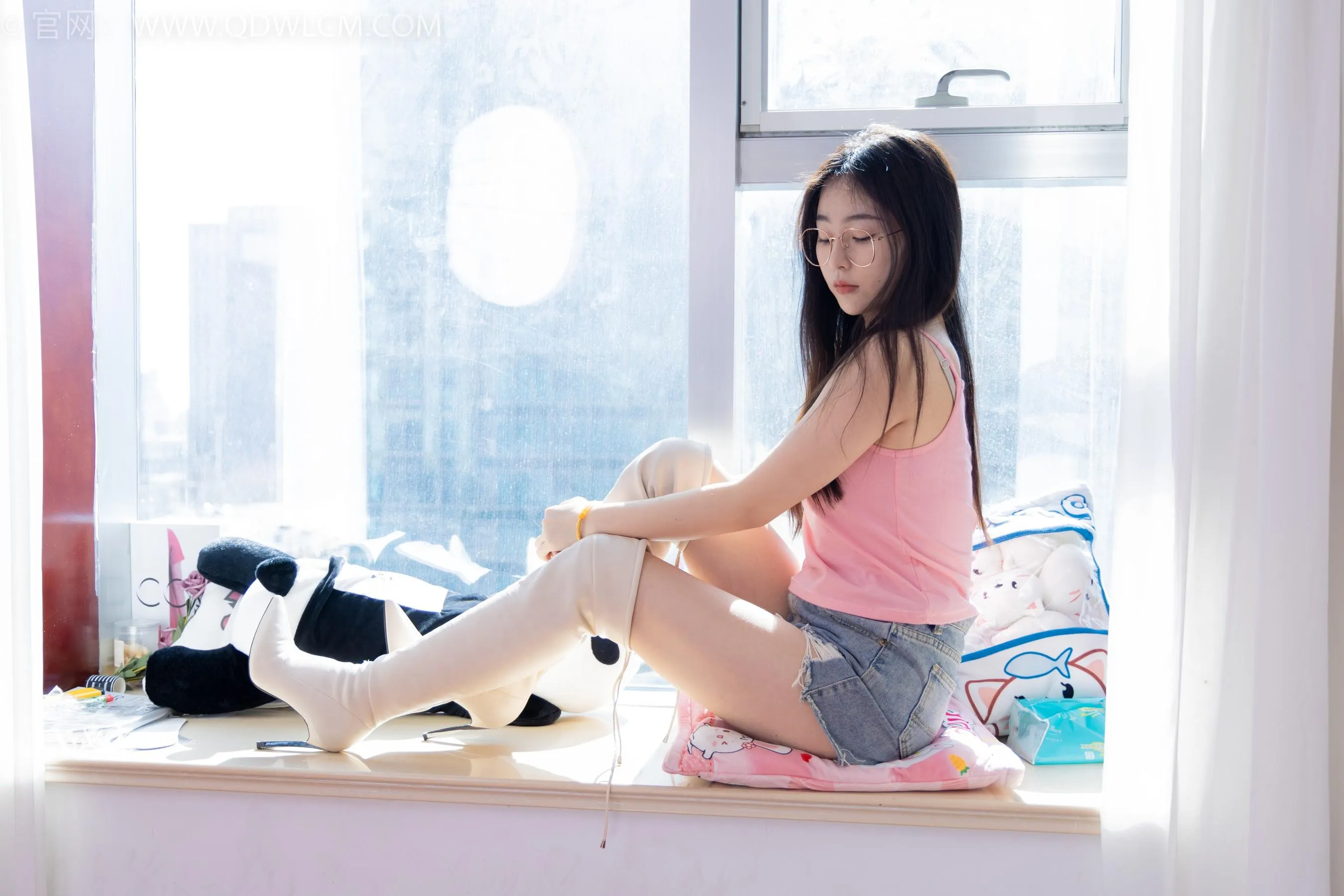 物恋传媒 NO.1519 美兔-机车少女 [171P]插图4